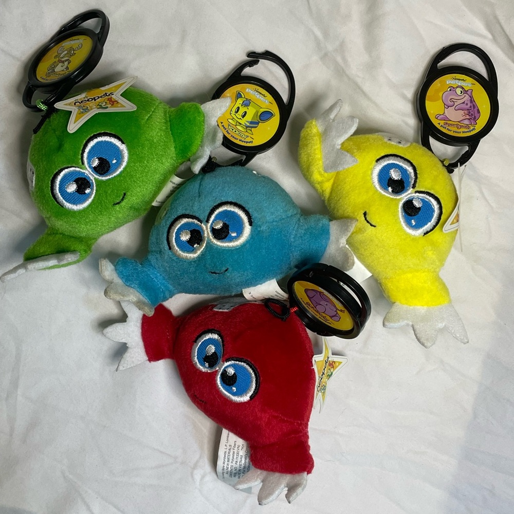 Lot of 4 Neopets Kiko Plushies with Tags
2005 Promotional Item - Picture 1 of 2